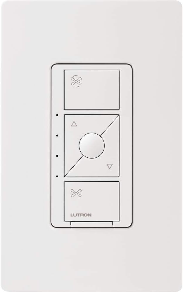 Lutron Caseta Wireless Smart Fan Speed Control - PD-FSQN-WH-R