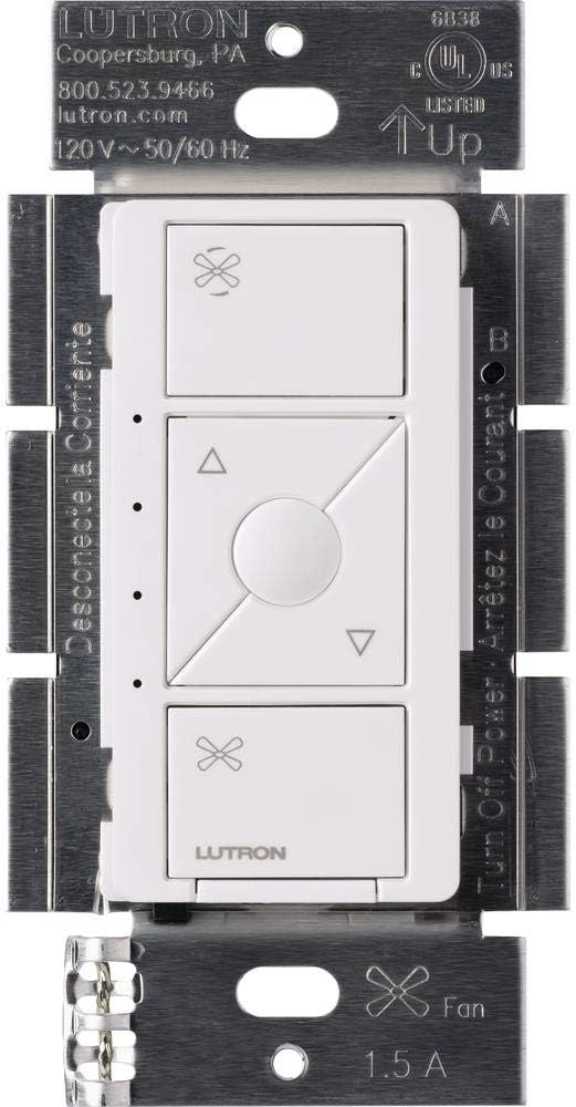 Lutron Caseta Wireless Smart Fan Speed Control - PD-FSQN-WH-R