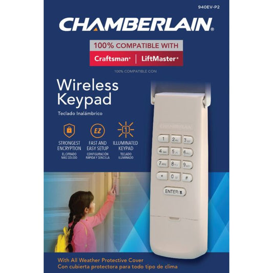 Chamberlain 940EV-P2 Keyless Garage Door Access System