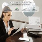 Portable Printer Wireless for Travel, Thermal Printer Support 8.5"" X 11"" US Letter, Mobile Inkless Printer Compatible with iOS, Android and Laptop for Office, Home, School - Image 9