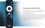 Ugoos BT Remote Control UR02 Remote Infrared and Bluetooth Connection, for Ugoos TV Box, Built-in Microphone for Voice Search, Gyro Sensing, Compatible with Ugoos AM6B Plus/AM8 PRO/UT8/UT8 Pro TV Box - Image 3