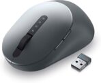 Dell MS5120W Mobile Pro Wireless Mouse – Wireless 2.4GHz, Bluetooth 5.0, Microsoft Swift Pair/Dell Pair (Windows 10 & 11 only), Optical LED Sensor - Gray - Image 3