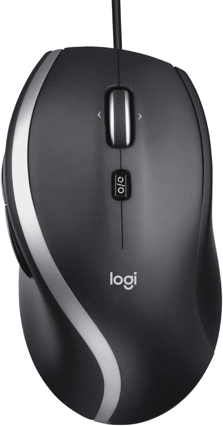 69637a0f814badb00e9ea1d51ec0ed3f9563bd11c1679bf2dbe59.jpg Logitech M500s Advanced Corded Mouse with Advanced Hyper-Fast Scrolling & Tilt, Customizable Buttons, High Precision Tracking with DPI Switch, USB Plug & Play - Image 1
