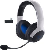 Razer Kaira HyperSpeed Wireless Gaming Headset for PlayStation 5 / PS5, PS4, PC, Mobile: 50mm Drivers - HyperClear Cardioid Mic - Memory Foam Cushions - Bluetooth - 30 Hr Battery - White & Black - Image 4