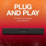 Seagate STHN1000400 1TB Backup Plus Slim Portable Drive USB 3.0, Black - Image 8