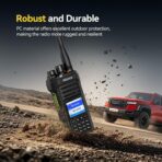 Ailunce HA1G GMRS Radio, GMRS Handheld Radio, IP67 Waterproof, NOAA, 2800mAh USB-C Charging Long Range Walkie Talkies for Outdoor(2 Pack) - Image 6