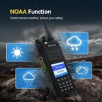 Ailunce HA1G GMRS Radio, GMRS Handheld Radio, IP67 Waterproof, NOAA, 2800mAh USB-C Charging Long Range Walkie Talkies for Outdoor(2 Pack) - Image 14
