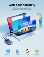 ACASIS 40Gbps M.2 NVMe SSD Enclosure with Aluminum Heat Dissipation & No Noise Design, Tool-Free Installation for M1/M2 Pro/Max, Support 2280 to 2230 SSD Sizes (TBU405 Air) - Image 28