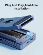 ACASIS 40Gbps M.2 NVMe SSD Enclosure with Aluminum Heat Dissipation & No Noise Design, Tool-Free Installation for M1/M2 Pro/Max, Support 2280 to 2230 SSD Sizes (TBU405 Air) - Image 32