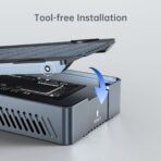 ACASIS 40Gbps M.2 NVMe SSD Enclosure with Aluminum Heat Dissipation & No Noise Design, Tool-Free Installation for M1/M2 Pro/Max, Support 2280 to 2230 SSD Sizes (TBU405 Air) - Image 47