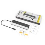 WAVLINK USB C Laptop Docking Station, 11 in 1 Triple Display Type C Adapter with DP& HDMI& VGA, PD3.0 85W PC Charging, SD TF Card Reader, Gigabit Ethernet, 4USB Ports for MacBook and Windows - Image 3