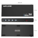 WAVLINK USB Docking Station for MacBook Pro/Windows with 65W Charging, USB to DP + 1 HDMI 4K Dock - Image 7