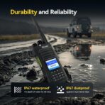 Ailunce HA1G GMRS Radio, GMRS Handheld Radio with Cable, IP67 Waterproof, NOAA, 2800mAh, GMRS Repeater Capable Two Way Radio with USB-C Charging - Image 11