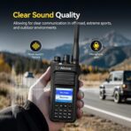 Ailunce HA1G GMRS Radio, GMRS Handheld Radio with Cable, IP67 Waterproof, NOAA, 2800mAh, GMRS Repeater Capable Two Way Radio with USB-C Charging - Image 14