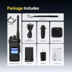 Ailunce HA1G GMRS Radio, GMRS Handheld Radio with Cable, IP67 Waterproof, NOAA, 2800mAh, GMRS Repeater Capable Two Way Radio with USB-C Charging - Image 16